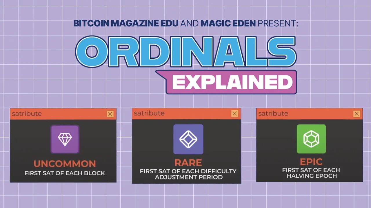 What are Satributes & Recursions? | Ordinals Explained: Episode 3