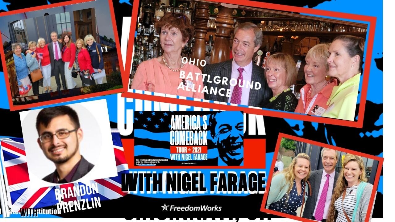 Interviews Americas Comeback Tour Nigel Farage Cincy, OH