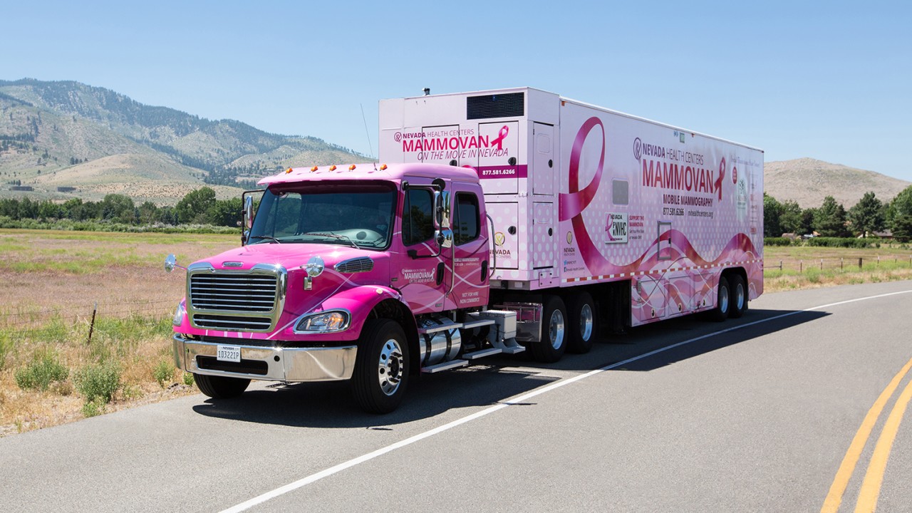 Nevada Health Centers’ Mammovan to visit Southern Nevada area