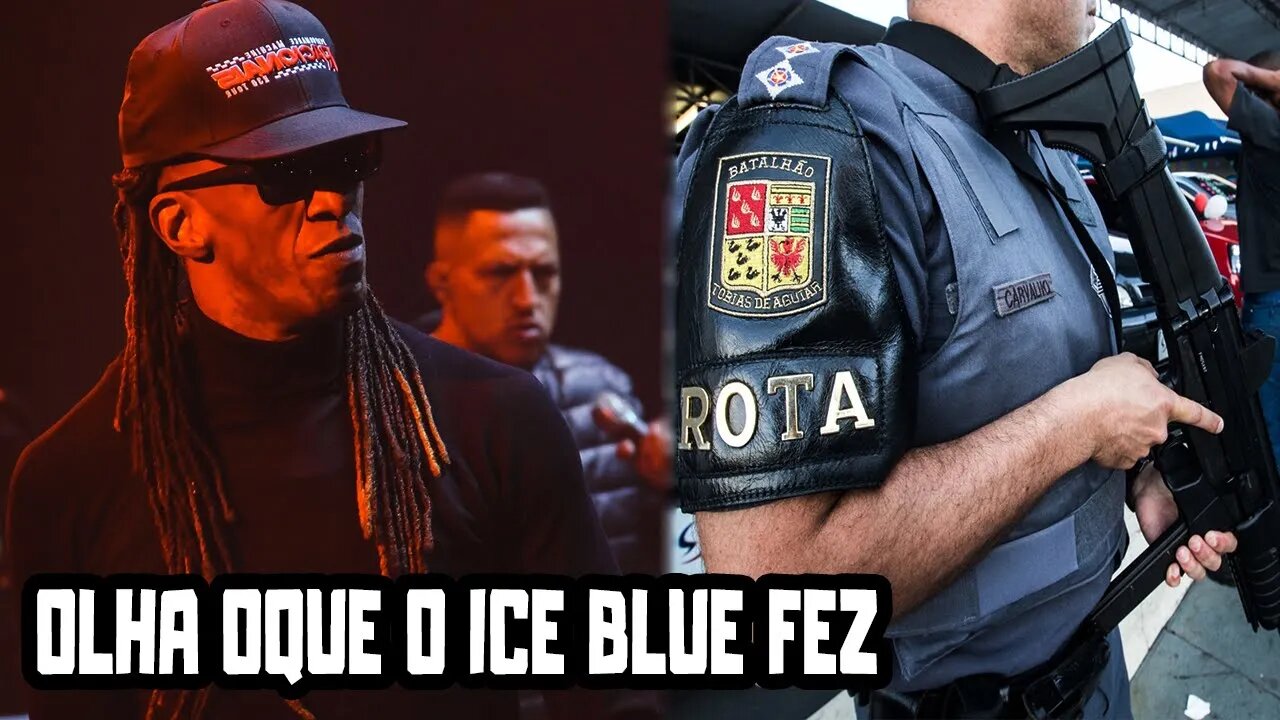 ICE BLUE TOMA ENQUADRO DA ROTA NA MARGINAL E OLHA OQUE ACONTECEU...