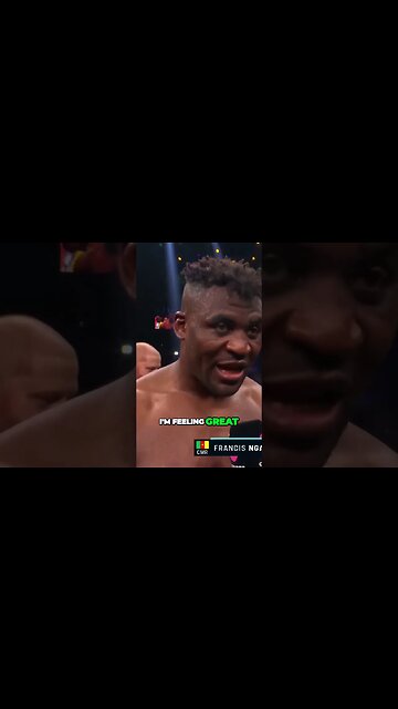 From Underdog to Champion Francis Ngannou Shatters Expectations in Epic Fight