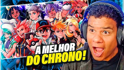 ISSO FICOU INCRÍVEL! | Campeões (Pokémon) - CAMINHO DA VITÓRIA | Chrono | React Anime Pro