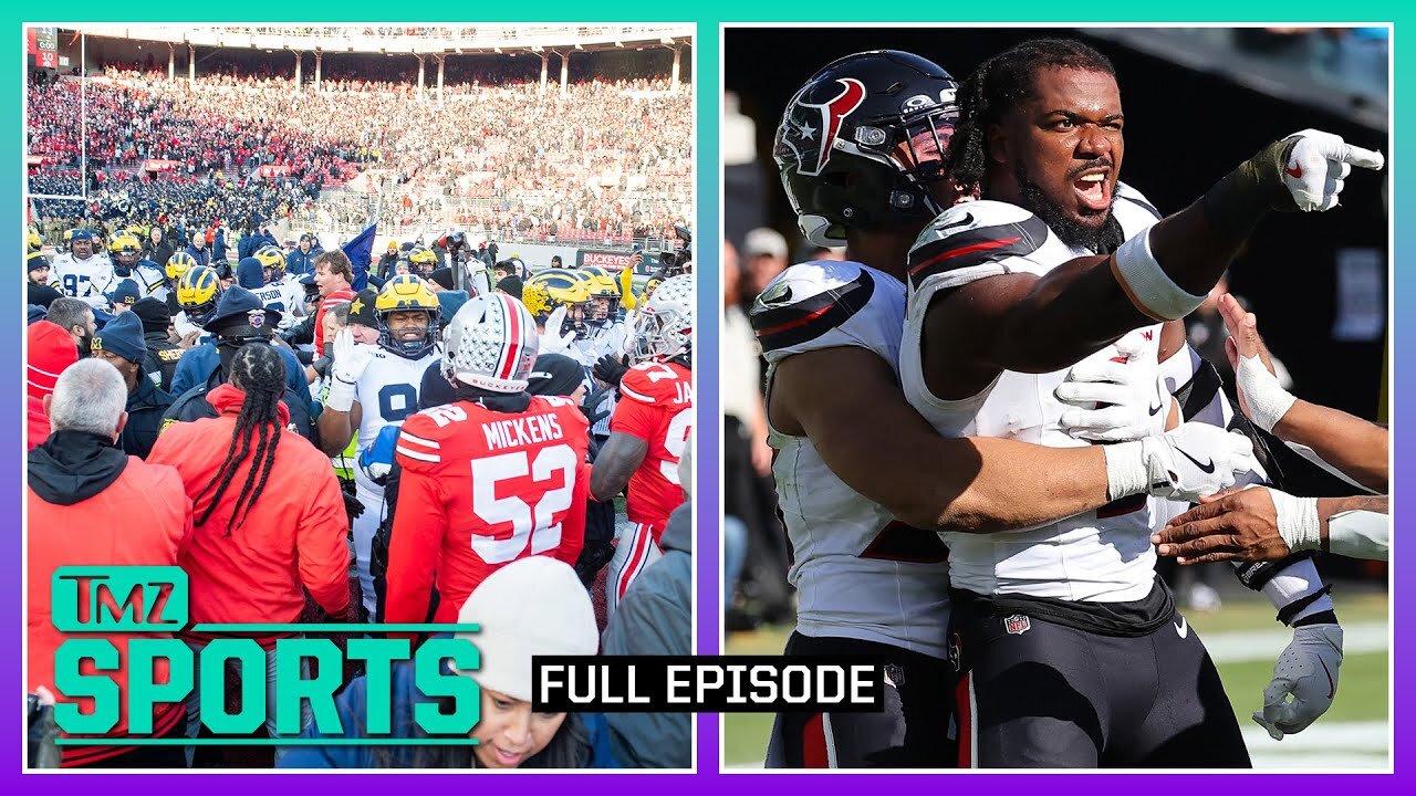 Ty Law on Ohio St-Michigan Brawl & Al Shaair's NFL 'Villain Era' | TMZ Sports Full Ep