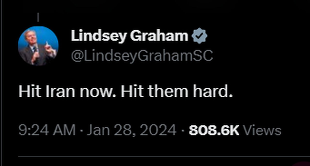 American Soldiers KILLED in Jordan; Carlson Calls Lindsey Graham ‘F-ing Insane’ for Wanting Iran War