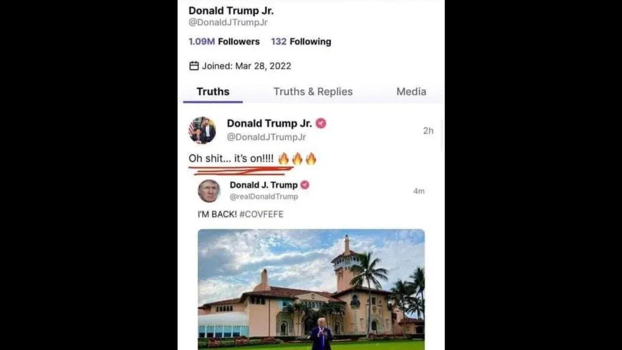 He's Baaaack! Zaddy's Home! Welcome Back Commander in Chief! It's on Now!