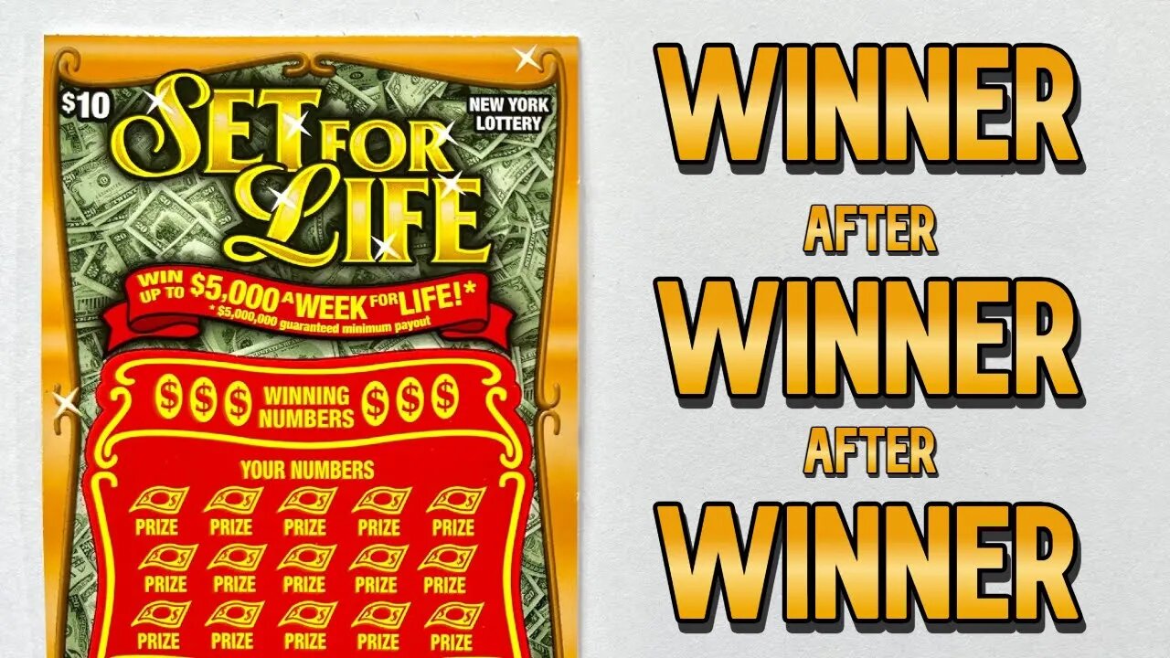 Winner, Winner, Winner! We CRUSH the odds and PROFIT!! Scratch Off Tickets from the New York Lottery