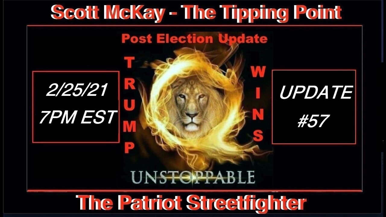 2.25.21 Patriot Streetfighter POST ELECTION UPDATE #57: Krystal Tini pushing back on the insanity