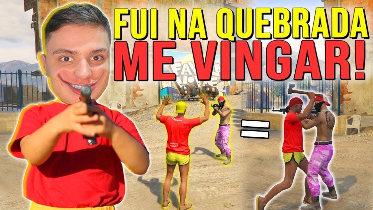 E AMEAÇOU E FUI NA FAVEL@ BUSCAR! 😂 GTA RP (Paulinho o LOKO)