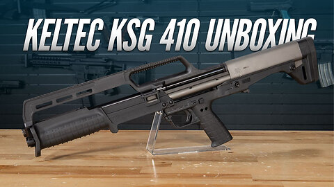 KelTec KSG410 Unboxing