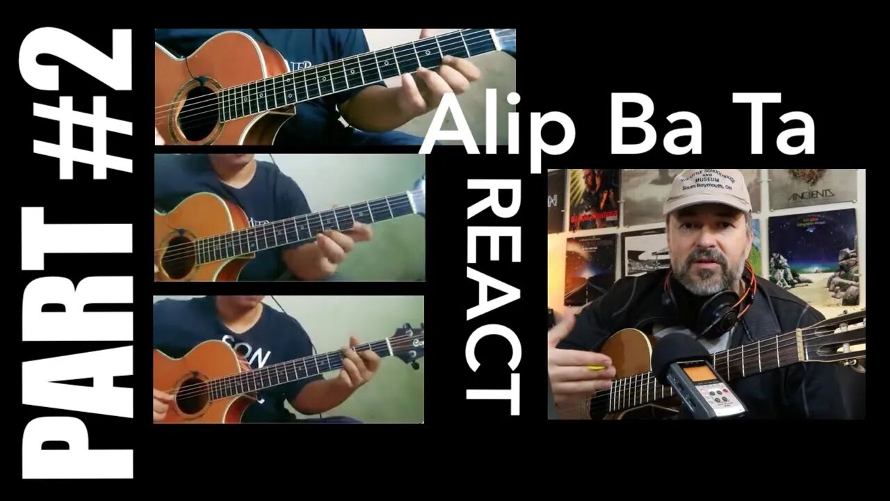 pt2 Alip Ba Ta React | Infected | fingerstyle guitar post react