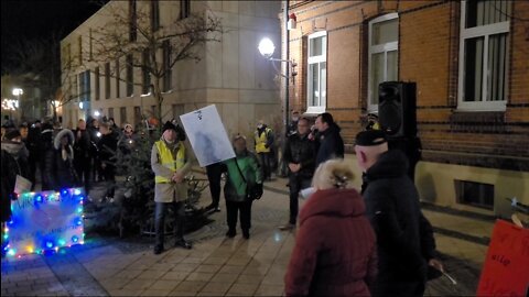 Martin Reichardt aus dem Bundestag | Demo Wolmirstedt 21.12.2021