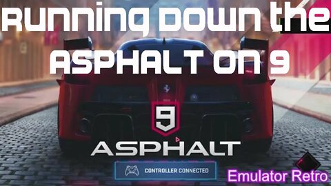 Running down the asphalt