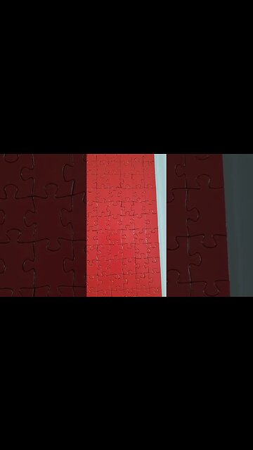 The Red Puzzle Challenge! #puzzles #jigsawpuzzle #shorts #red #puzzle