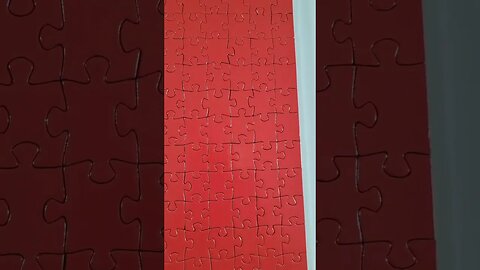 The Red Puzzle Challenge! #puzzles #jigsawpuzzle #shorts #red #puzzle