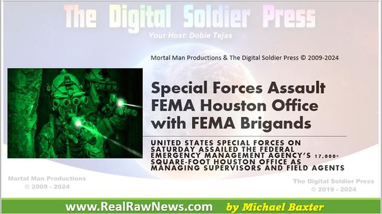 Special Forces Assault FEMA Houston Office