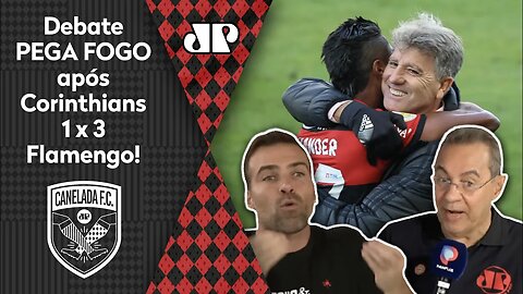 "O Renato Gaúcho está CALANDO a IMPRENSA!" Debate PEGA FOGO após Corinthians 1 x 3 Flamengo!