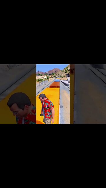 gta v micheal on helicopter #gta5 #spiderman #ytshorts #youtube #game #gta6 #subscribe #funny