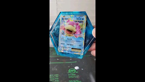 Slowbro EX Pokemon TCG Coaster!