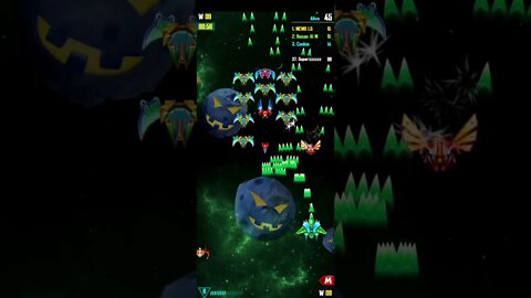 GALAXY ATTACK ALIEN SHOOTER - PVP MODE 1 VS 100 - 2nd try 2nd place (8 Nov 2021)