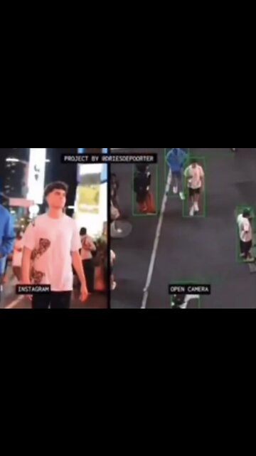 A.I. Can Use A Photo Of You To Find Footage Of You Taking The Picture Through CCTV Cameras Worldwide