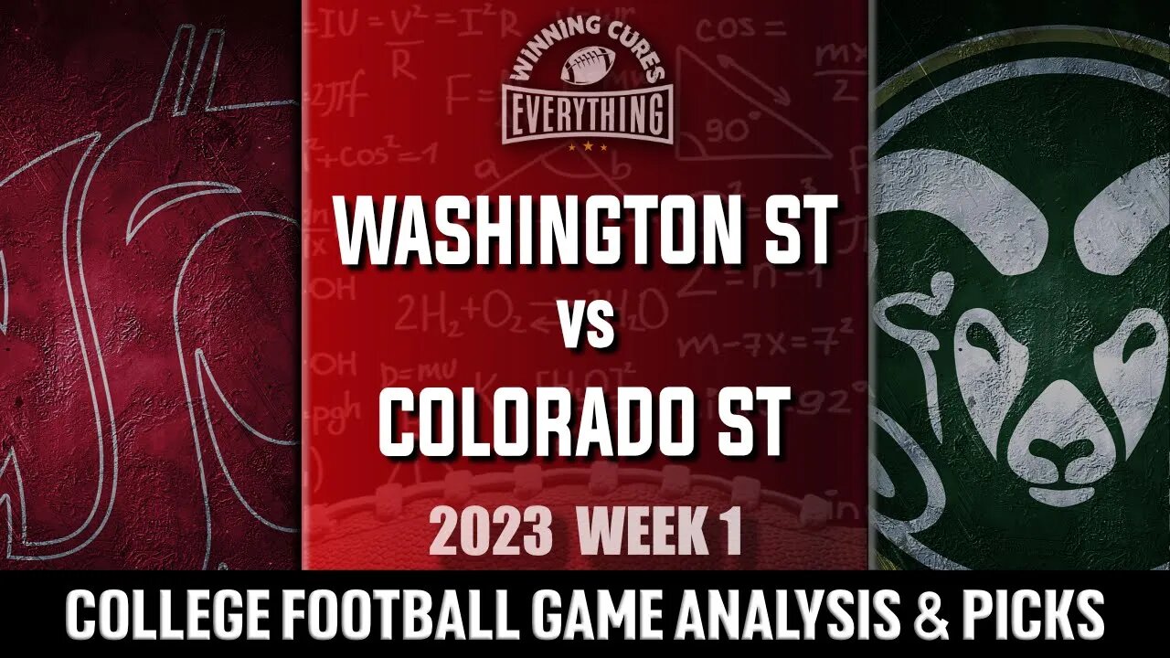 Washington State vs Colorado State Picks & Prediction Against the Spread 2023 College Football