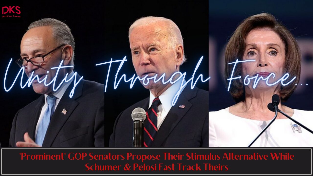 'Prominent' GOP Senators Propose Their Stimulus Alternative While Schumer & Pelosi Fast Track Theirs