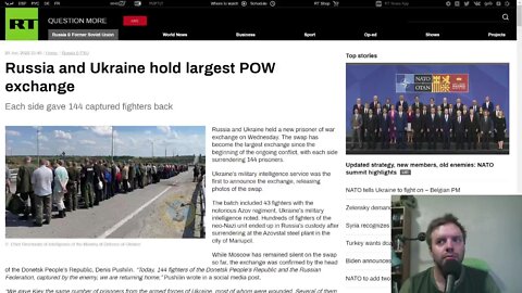 Russia and Ukraine hold largest POW exchange