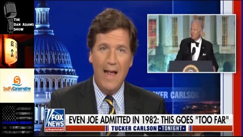 Tucker Reminds Biden Of His Voting Record On Abortion