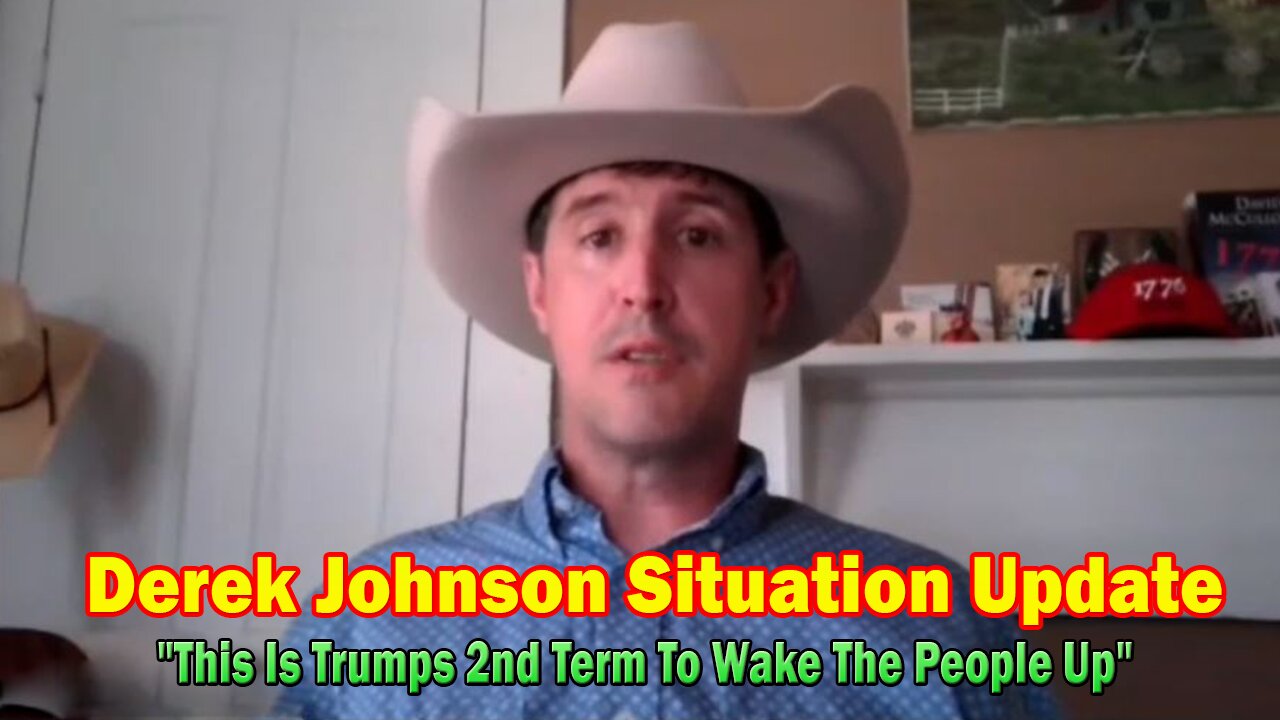 Derek Johnson Situation Update May 21: "This Is Trumps 2nd Term To Wake The People Up"