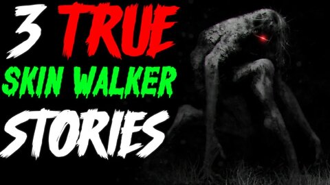 It RAN At 60 Mph After The Cop Car | 3 TRUE Skin Walker Encounters | It Imitated Her Friend To Lure