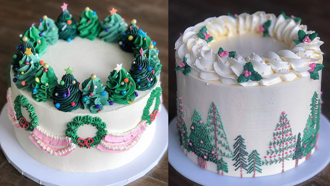 Amazing Cake Decorating Ideas for CHRISTMAS | Christmas Cake Decorating Compilation