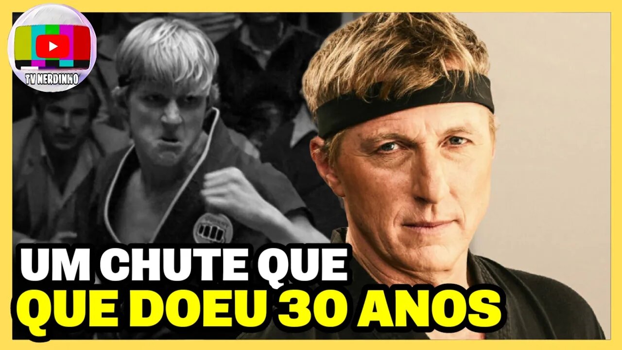 O CHUTE "ILEGAL" QUE QUASE DESTRUIU JOHNNY LAWRENCE E DEU INICIO A COBRA KAI