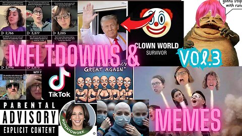 KAMALA MELTDOWNS & MEMES vOL.3 Granny Glasses Galore!!