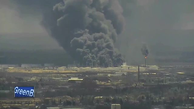 Fire out after refinery explosion