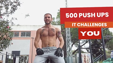 500 Push Ups in 1h13 | NOT FOR THE WEAK