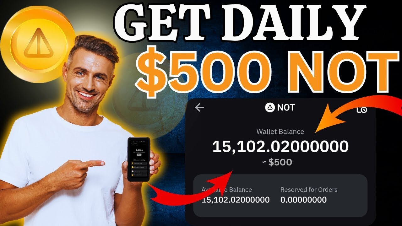 Free $500 Notcoin Daily - How to Buy and Sell Notcoin For Profit