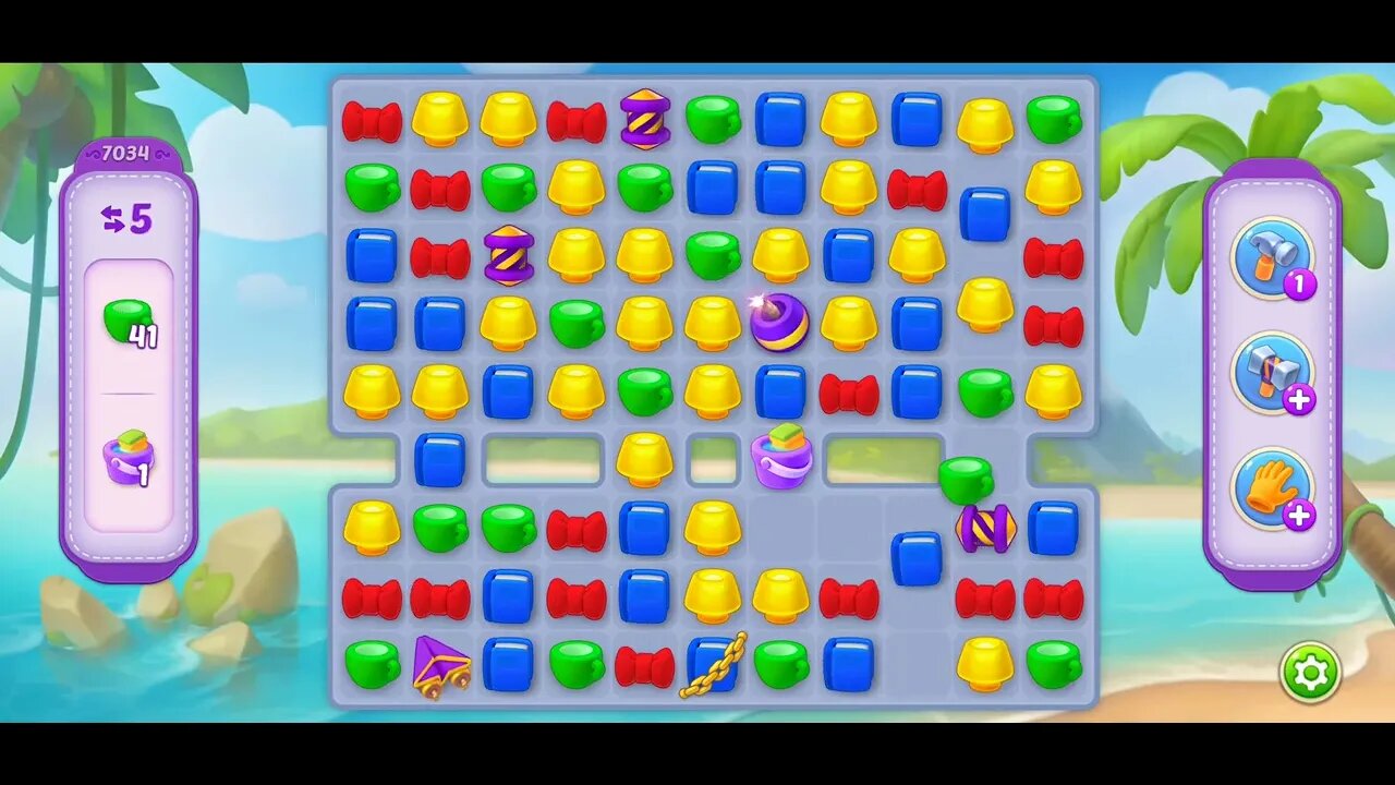 Playrix Homescapes Gameplay Walkthrough Level 7034