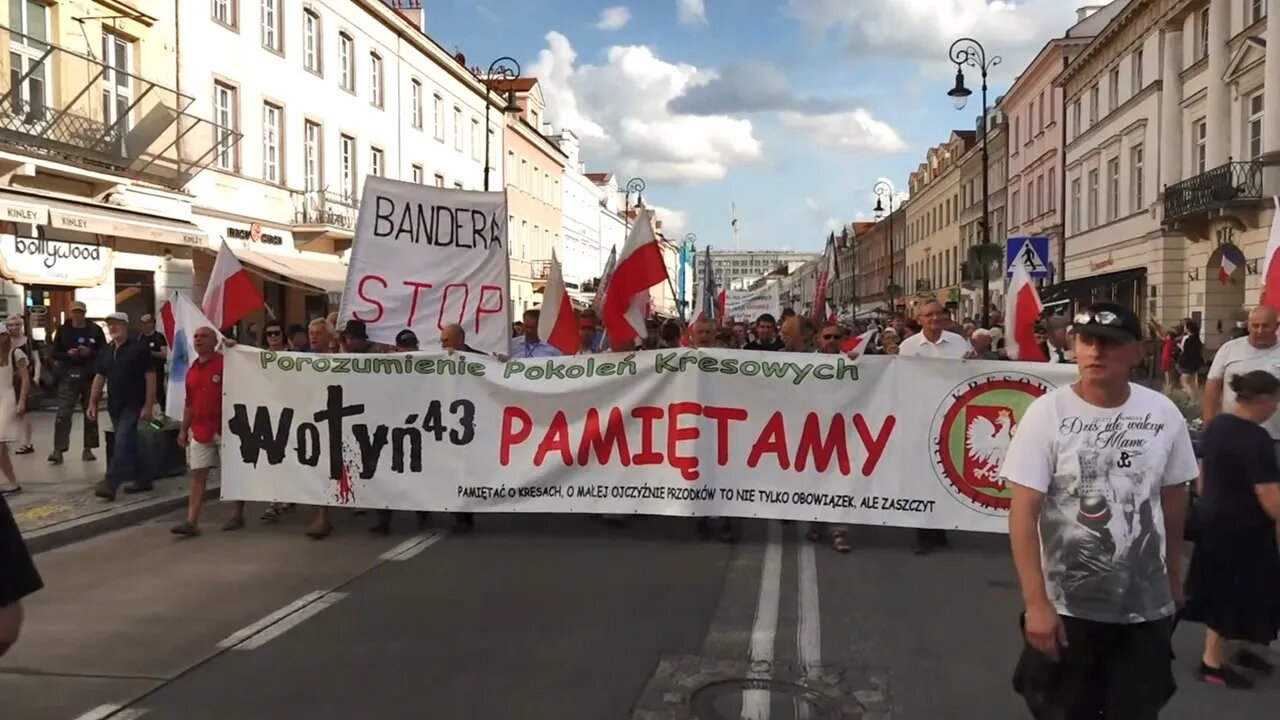 Przemówienia na zakończenie Marszu Pamięci 11 lipca: Międlar, Sokołowska, Samborski