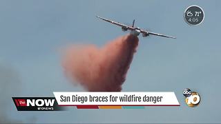 San Diego braces for wildfire danger