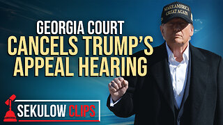 Georgia Court Cancels Trump’s Appeal Hearing