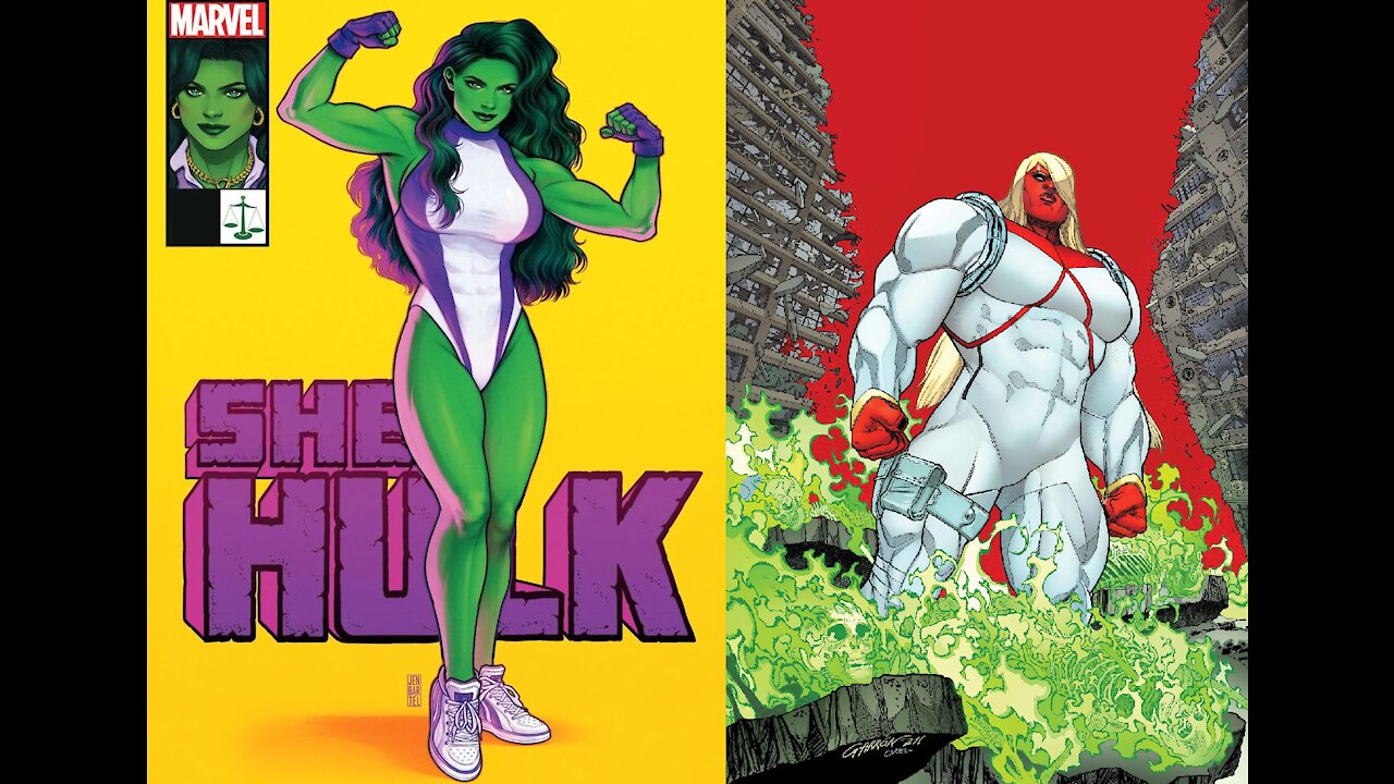 Marvel Comics Presents She-Hulk AS A Woman Again - NO Longer A Man, Shemale, Trans Hulk Winter Hulk