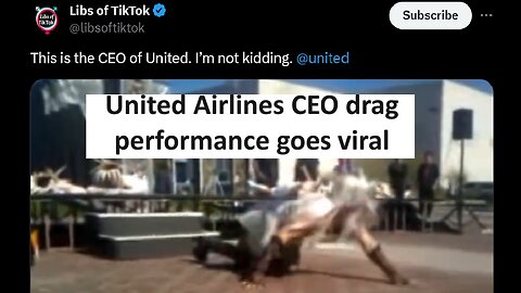 United Airlines CEO performs in drag show and goes viral