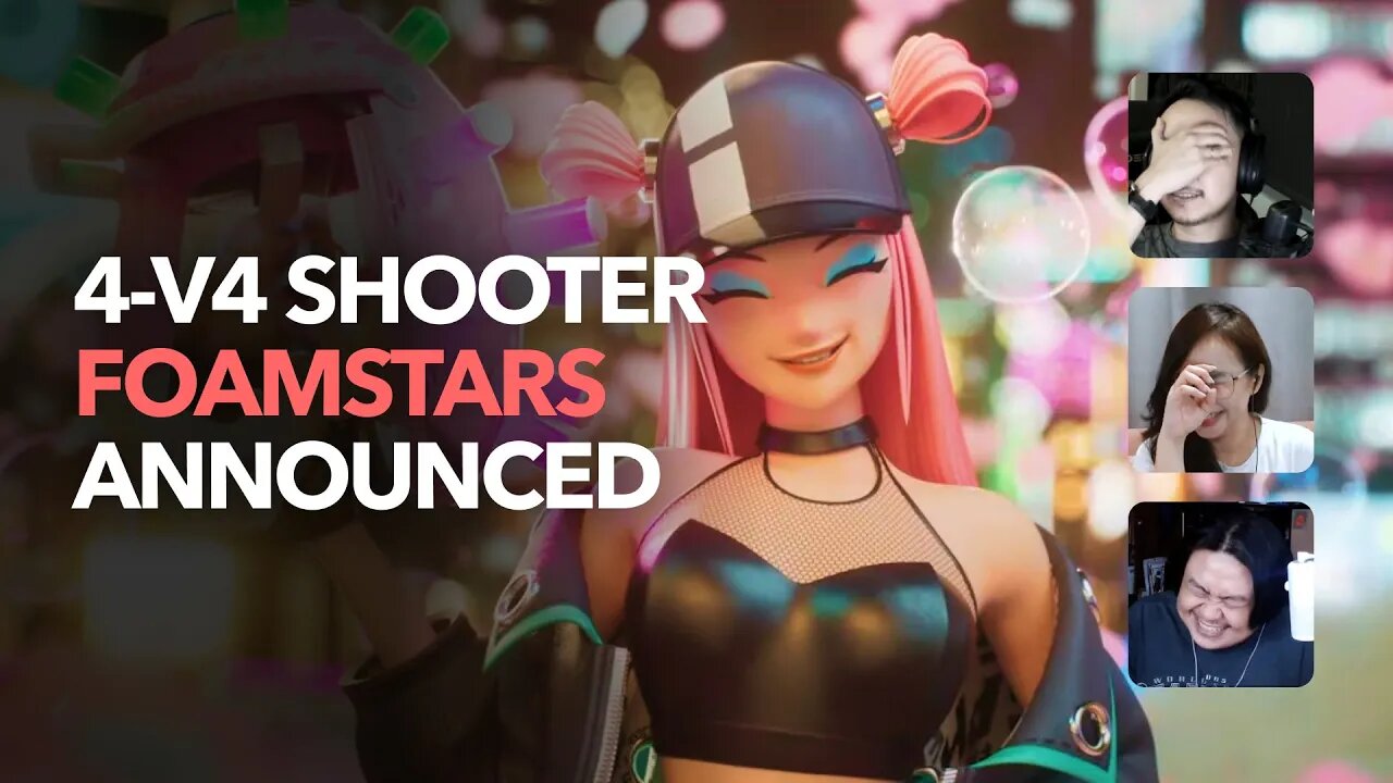 Square Enix has announced a four-versus-four multiplayer party shooter FOAMSTARS