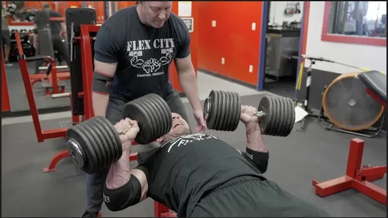 HEAVY BEYOND FAILURE Chest Training at METROFLEX Phoenix with Josh Barnett and Kami Lobliner