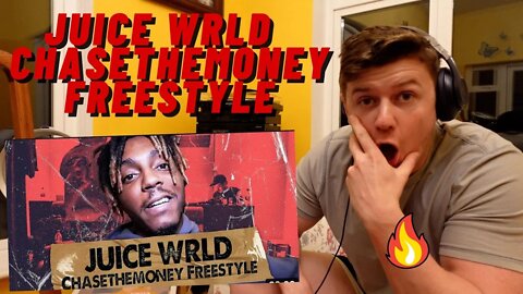 JUICE WRLD - CHASETHEMONEY FREESTYLE | JUICE WAS TOO GOOD AT FREESTYLES!! **INSANE IRISH REACTION**