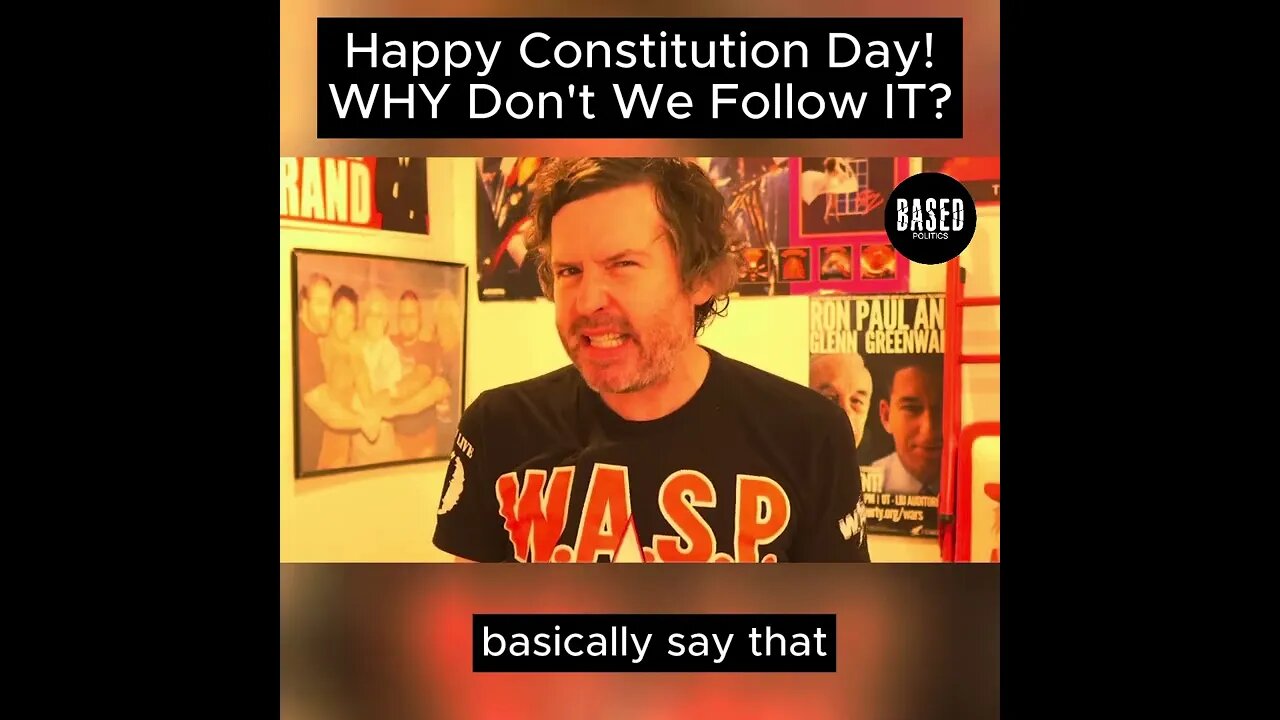 Happy Constitution Day! Why Don’t We Follow It?