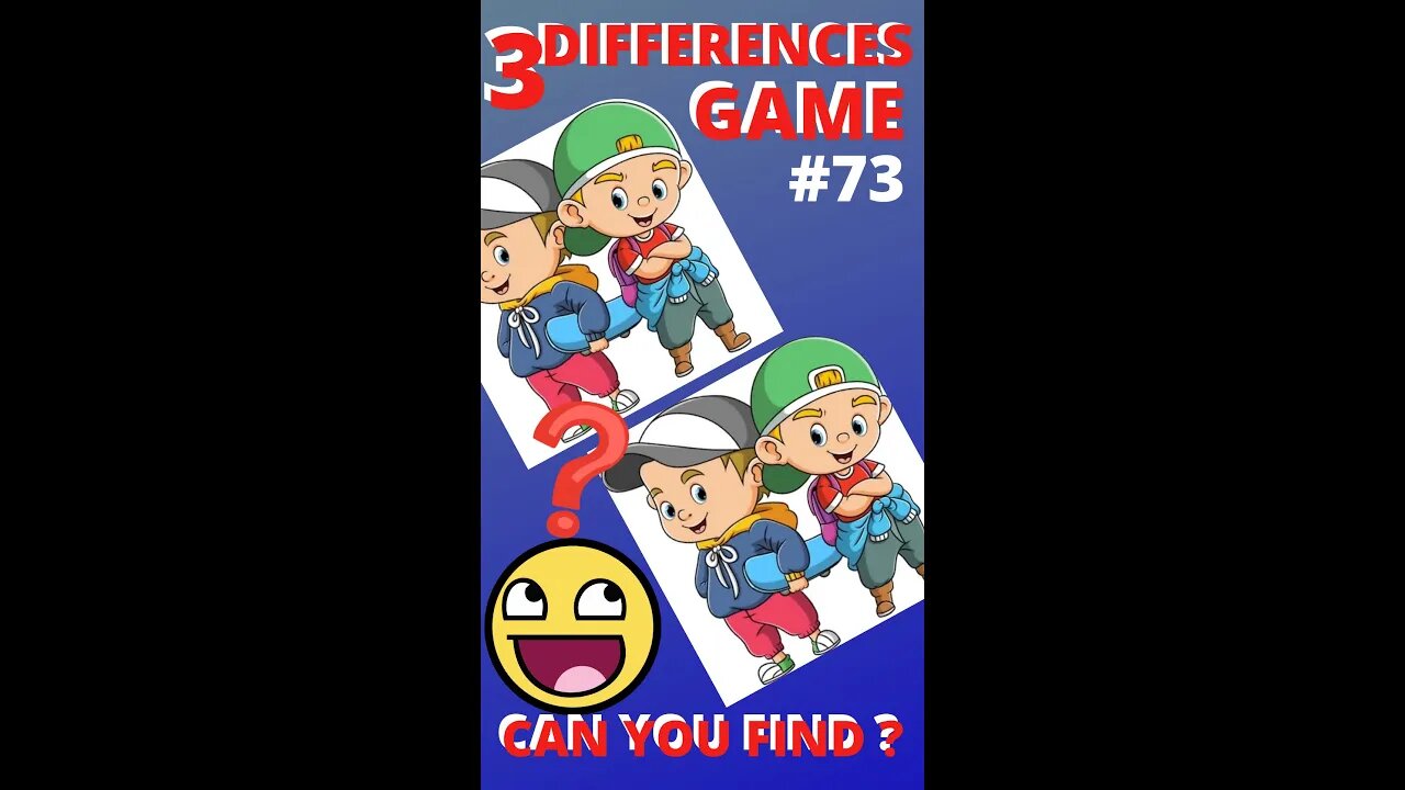 3 DIFFERENCES GAME | #73