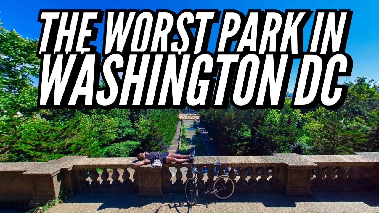 The Worst And Scummiest Park In DC vLogging With The Insta360 ONE RS 1 Inch 360 Edition