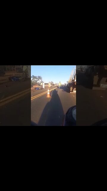 Acidente envolvendo moto em Marilia deixa motociclista morto. 22/07/2023