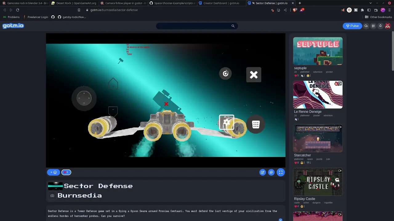 Sector Defense Dev Stream